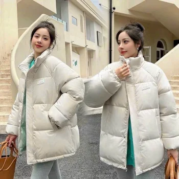 Áo Phao Nam Nữ Dáng Dài Kiểu Dáng Uniex Hàng Trần Bông 3 Lớp Phong Cách Hàn Quốc