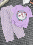 bộ nữ áo cotton khô