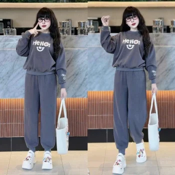 Sét bộ đồ nữ chất liệu nỉ tàu dày dặn free size_Hello