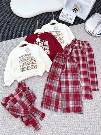 Bộ nỉ 2 da dầy dặn