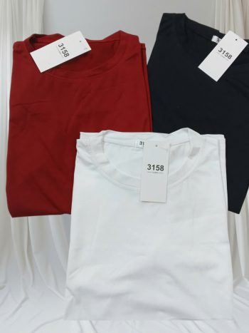 Áo phông Nam Nữ trơn form rộng, chất liệu cotton mềm mịn